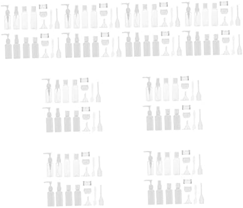 Doitool 16 комплети 12 парчиња козметички за шише крем сапун лосиони тоалети шишиња со спреј за спреј мултифункционални со фино тегла