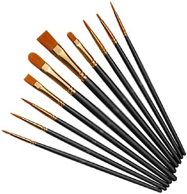 Флоиин 10 аквароло нафта акрилик уметник насликан пенкало најлонски коса сликарство за четка за четка за уметнички материјали за канцелариски