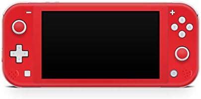 Зачуден дизајн јагода кожа компатибилен со Nintendo Switch Lite кожа, црвен прекинувач налепници за лајт винил 3м декларална симпатична