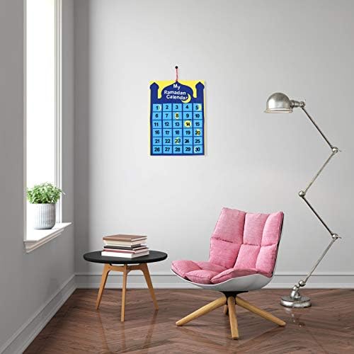 Абаодам Еднократно Одбројување Постер Декоративен Креативен Рамазански Календар