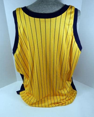 2003-04 Индиана Пејсерс празна игра издаде златен дрес 56 DP31871 - НБА игра користена