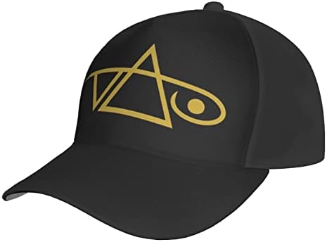 Capонџмакс Стив Ваи Лого капаче за прилагодлива тато капа за мажи и жени црна