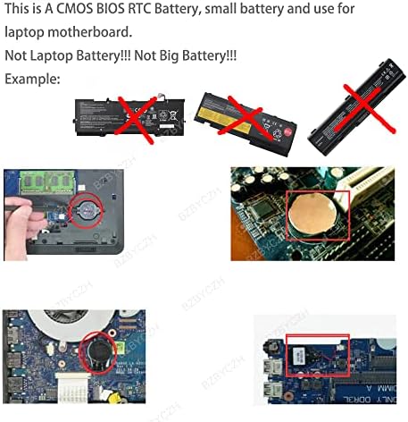 BZBICZH CMOS Battц Батерија Компатибилен ЗА HP Павилјон ZV5310EA-PN610EA CMOS Bios Battц Батерија