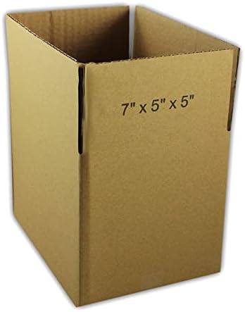 40 Екосвифт 7х5х5 Брановидни Картонски Кутии За Пакување Пошта Кутија За Испорака Во Движење Картони 7 х 5 х 5 инчи