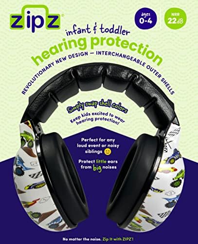 ЗИПЗ Бебе &засилувач; Дете Слушалки-Иновативен Дизајн-Промена На Бои Со Магнетни Школки-Слушалки За Заштита на Слухот 0-4 години