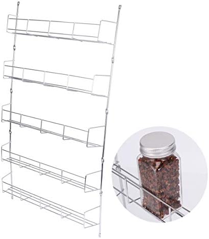 Canight 3PCS жица железо домашна организација полица за полиња за монтирање на органски шкафови со простории метални сезонски слоеви за складирање на решетки, решетка з