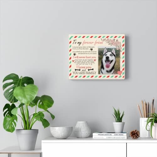 Персонализирана меморија за сеќавање на кучиња Поштенски постер за кучиња мама тато прилагодена кучиња слика зачувување на симпатии