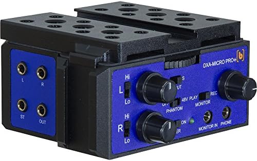 Beachtek DXA-Micro-PRO Плус Активен Аудио Адаптер За DSLRs И Видео Камери