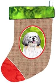 Каролина богатства SC1019-CS Божиќно порибување, камин што виси чорапи Божиќна сезона забава Декорации за семејство празници, украси