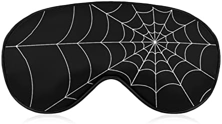 Goth Spider Web Sleep Eye Eye Mask Симпатична слепи очи за очи за очила за жени мажи подароци