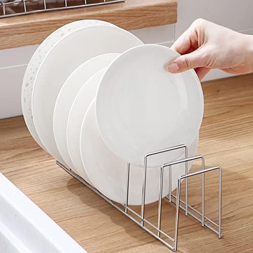 Cabilock 1pc садови тави сребрени едноставни прибор за прибор за домашни садови