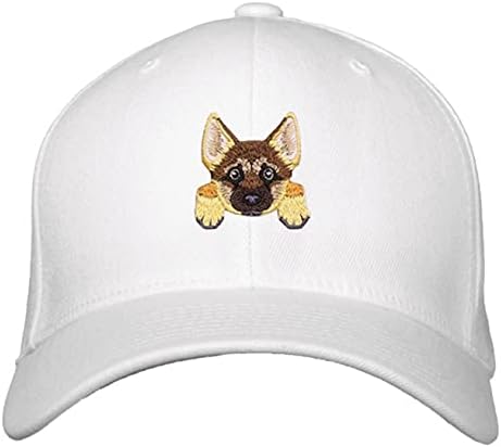 Германски овчар капа симпатично куче капа за лице за лице Comfort Comfort Fit Color Style опции
