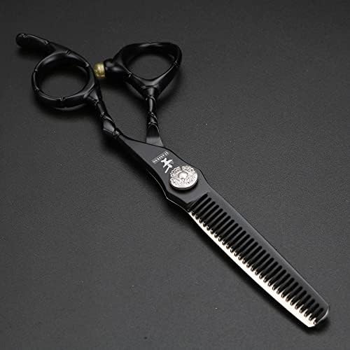 Xuanfeng црна рачка 6 440C челични ножици за коса за фризури за ножици за сечење на продавници за дома или берберница и ножици