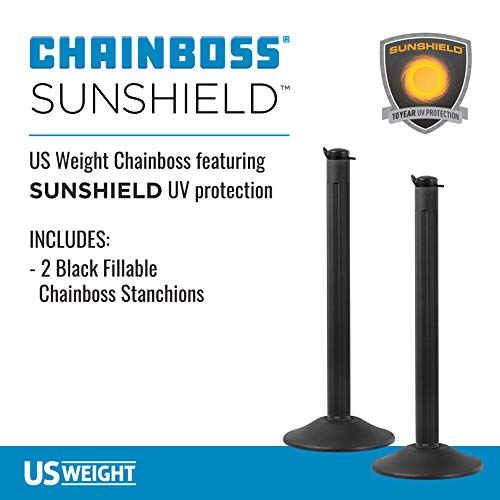 Тежина на САД - U2003NC ChainBoss Stankion со UV заштита на SunShield - без ланец - база за полнење