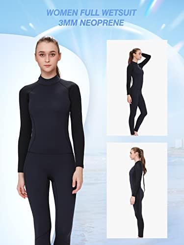 Flexel 3mm жени wetsuit 2/3mm mens neoprene 4/5mm Едно парче чувајте топло целосна влажна костум сурфајќи пливање нуркање нуркање во