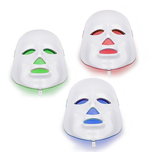 Норланија предводена маска фототерапија Фототерапија за нега на кожата на лицето Máscara LED светло за отстранување на брчки за тонирање на