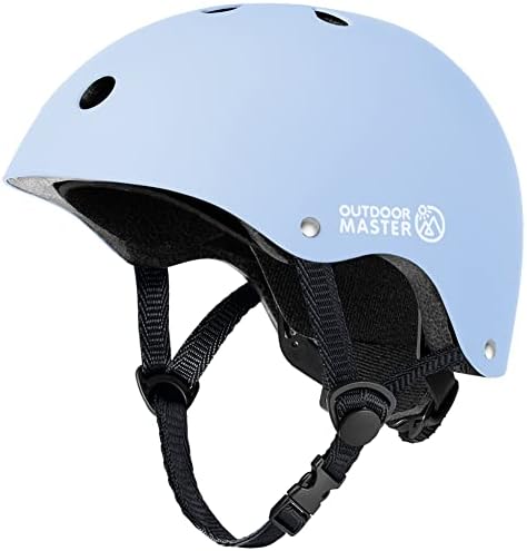 Шлемови за велосипеди за млади и деца на OuthorMaster - Прилагодлива мулти -спортска скејтборд кацига со отстранливи облоги за велосипед