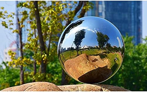 6-15 инчи гледајќи топка за огледало на светло, полиран рефлексивен мазна градинарска топка сфера, шарена и сјајна додаток на која било