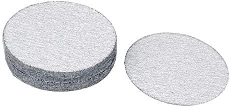 X-Dree 4 DIA тркалезна абразивна пескава шкурка за шкурка диск 80 решетки 20 парчиња (4 '' диско абразиво по карта абразива дијамантато