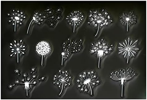 Ddoujoy Flowers Dandelion Background Backgress за декорација за правење картички и белешка од DIY 3020917