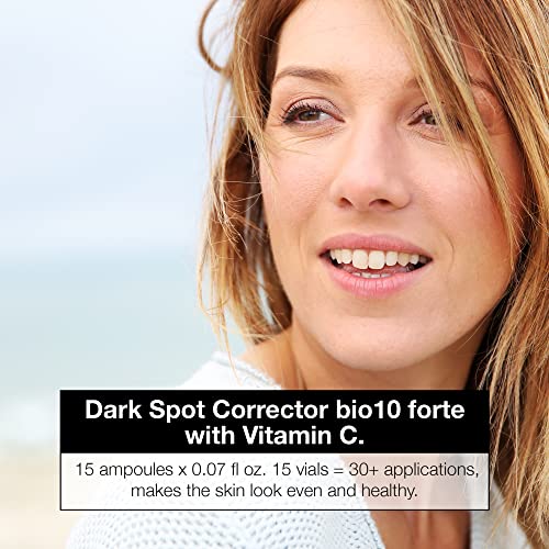 Темно место коректор Bio10 Forte со витамин C & B-Core 221Tm, серум на коректор на темна точка