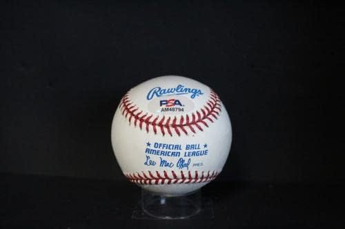 Боби Ричардсон потпиша бејзбол автограм автограм PSA/DNA AM48794 - Автограмирани бејзбол