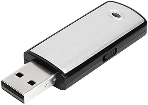 LGSIXE ДИКТАФОН USB Флеш Диск 128Kbps 8gb Нема Трепкачко Светло При Снимање Компатибилен Со Windows, Снимање На Уреди За Мини Слушање
