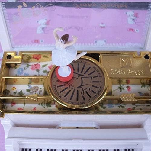KLHHG модна бела музика кутија пијано музичка кутија балет девојка роденденски подарок балет музички кутија