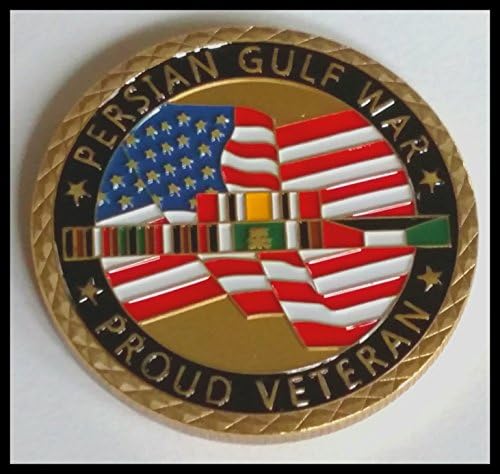 Персискиот Залив Воен Ветеран Воена Боја Предизвик Уметност Монета