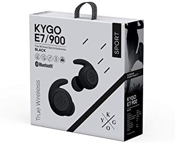 Киго Живот Е7/900 | Bluetooth Слушалки Со Полнење Случај, IPX7 Водоотпорен Рејтинг, Вграден Микрофон, Автоматско Спарување Со Усогласени Совети