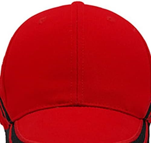 Модерни капаци за бејзбол за мажи и женски памук, Унисекс прилагодлива новост во боја блок за патување, тато капи за мажи 90 -ти
