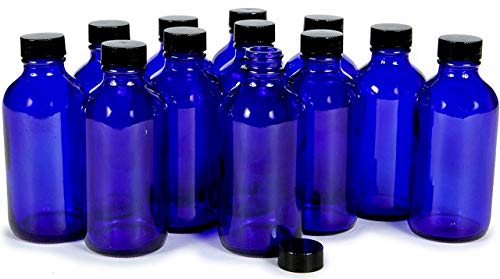 Гранд парфими од 30мл килибарна рунда за полнење со шишиња со стакло, 6 брои