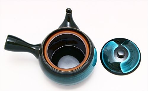 Mino Ware K11244 Панорамски чајник смарагд