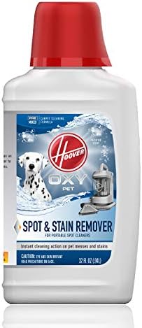 Hoover Oxy Premixed Spict Spec Clean Relation, отстранувач на дамки и неутрализатор на мирис за домашни миленици, шампон за чистење теписи, формула