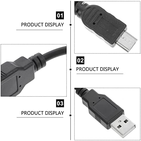 SOLUSTRE USB C КАБЕЛ USB Б Кабел 4 парчиња Gamepad USB USB Gamepad Полнач Рачка За Полнач Кабел За Полнење Кабел За Полнење Кабел