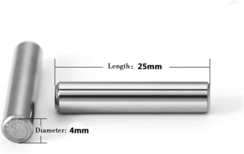 M4x25mm Dowel Pin 304 Поддршка за полици од не'рѓосувачки челик Поддршка за прицврстување на елементите 304 цилиндричен пин