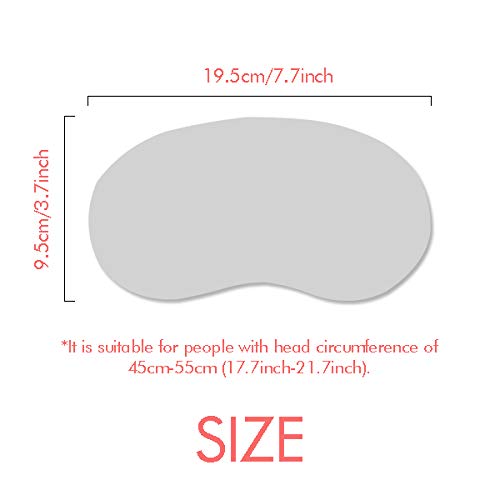 Симбол на тастатурата Ctrl Shift B Slepe Eye Shield Shield Shaft Night Blindfold Shade Cover