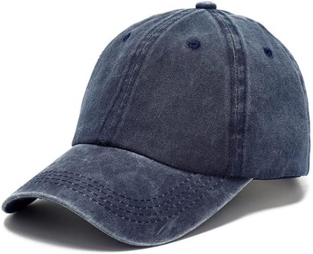 Justyling памук унисекс гроздобер бејзбол капа - прилагодлива измиена потресена унисекс капа - летни унисекс капи за мажи и жени