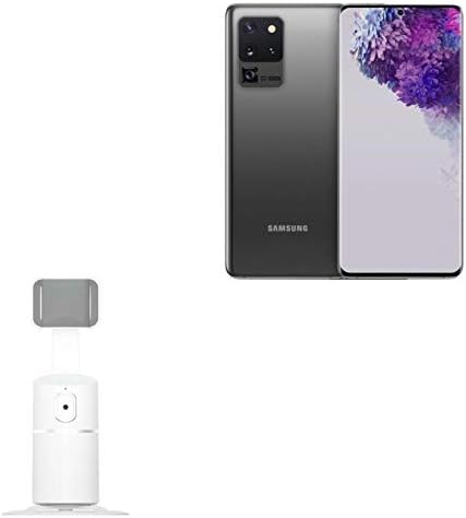 Застанете и монтирајте за Samsung Galaxy S20 5G - PivotTrack360 Selfie Stand, Pivot Stand Mount за следење на лицето за Samsung Galaxy S20