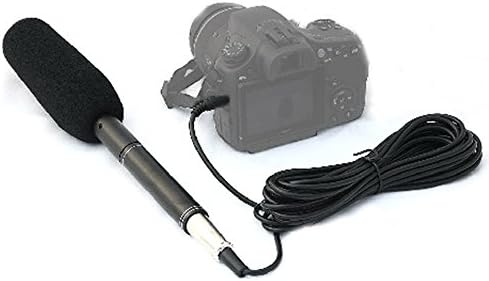 KSALFOTO 3,5 mm DSLR интервју кондензатор Уни-режија микрофон за камера со фотоапарати со микрофон