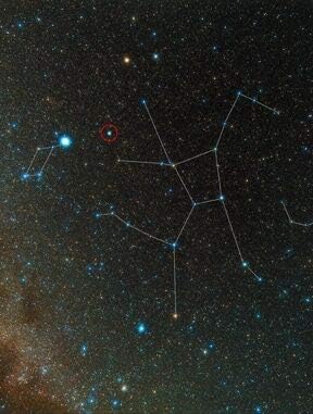 Ѕвезда Регистар Име Ѕвезда Крајната Ѕвезда Комплет Во Црна Рамка Со Фотографски Небото Слика