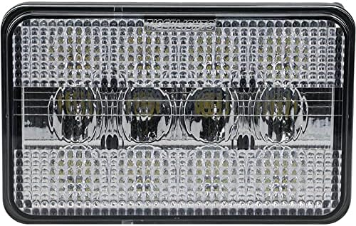 Тигар Светла TL6700 - 1 LED Фарови Конверзија Компатибилен Со/Замена За Џон Дир 4700, 4710, 4720, 5105, 6110, 6200, 6210, 6300,