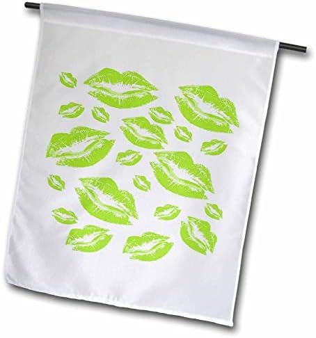 3дроза Покријте Ме Во Бакнежи Цитрус Зелен Кармин Флертувачки Забава-Знамиња