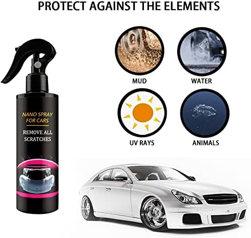 Алатки за чистење автомобили CAR NANO Поправка на спреј Преносен автомобил за чистење на автомобили за чистење на автомобили за внатрешни