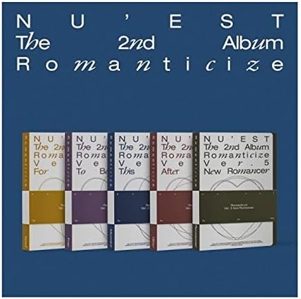Nu'est Romanthize 2 -ри албум верзија.3 Овој момент CD+1P постер+52P Photobook+12P Stims Book+6P Photo Postocd+1P Обележувач за обележувачи+2P