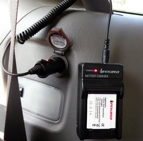 Itekiro AC Wall DC Car Battery Chit Chat за Panasonic NV-GS140EG-S + Itekiro 10-во-1 USB кабел за полнење