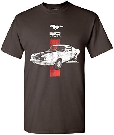 Форд Мустанг 50 години мускулна кошула GT Boss 302 Шелби Кобра Jet Jet Burty Burty