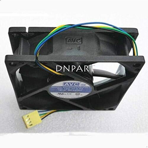 DNPART компатибилен за AVC DS08025T12U 12V 0,70A 80 * 80 * 25mm 8cm 4pin вентилатор за ладење