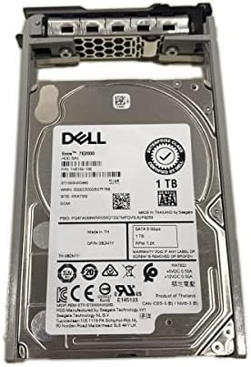 8DN1Y 08DN1Y за Dell 1TB 2.5 SATA 6 GB/S овластена класа на претпријатија PowerEdge EXOS 7E2000 ST1000NX0443 T640 R740 Хард диск на серверот