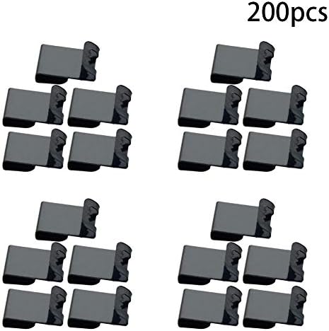 МРОМАКС Фото рамки за закачалки, куки за закачалки од монтирање на метални wallидови со дебелина од 0,3 мм, кои висат клипови, 200